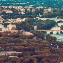 Roma Nord dall'alto